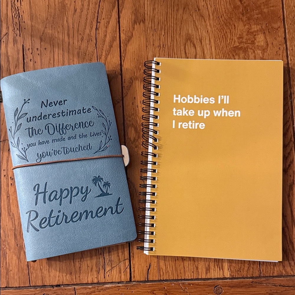 Set of 2 Retirement Journals